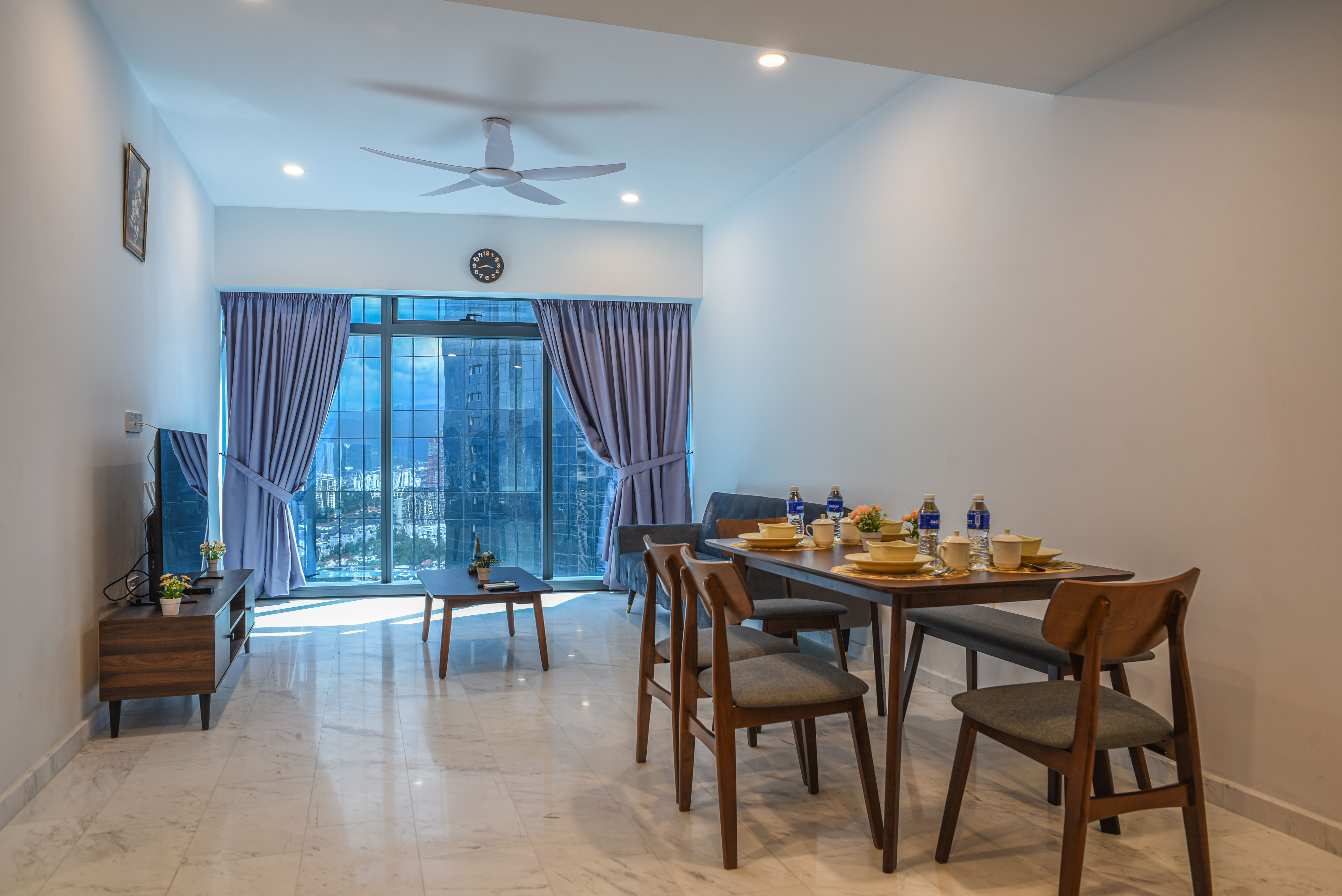 جناح غرفتين نوم في Eaton Residence KLCC